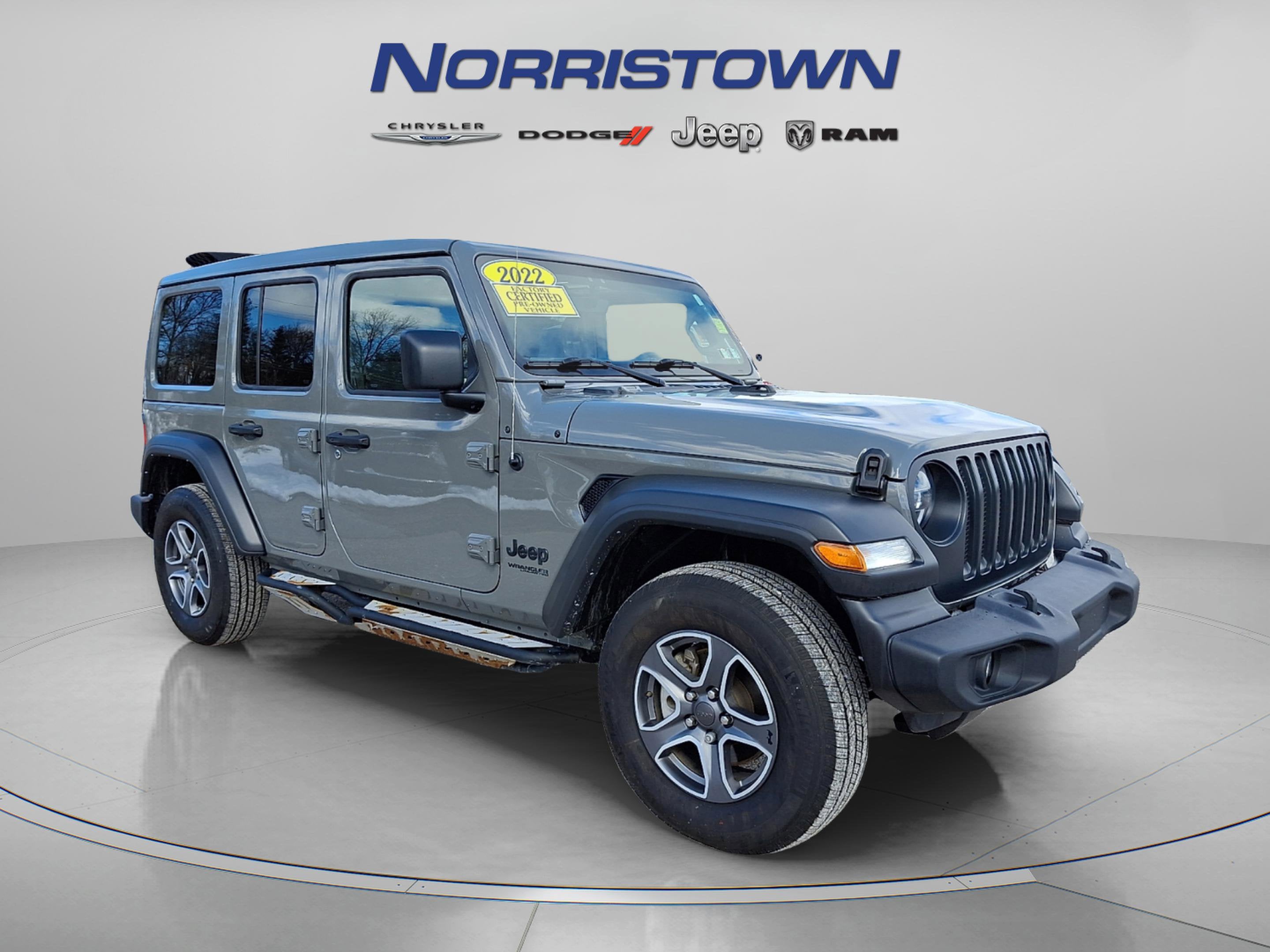 2022 Jeep Wrangler Unlimited Sport S 4x4