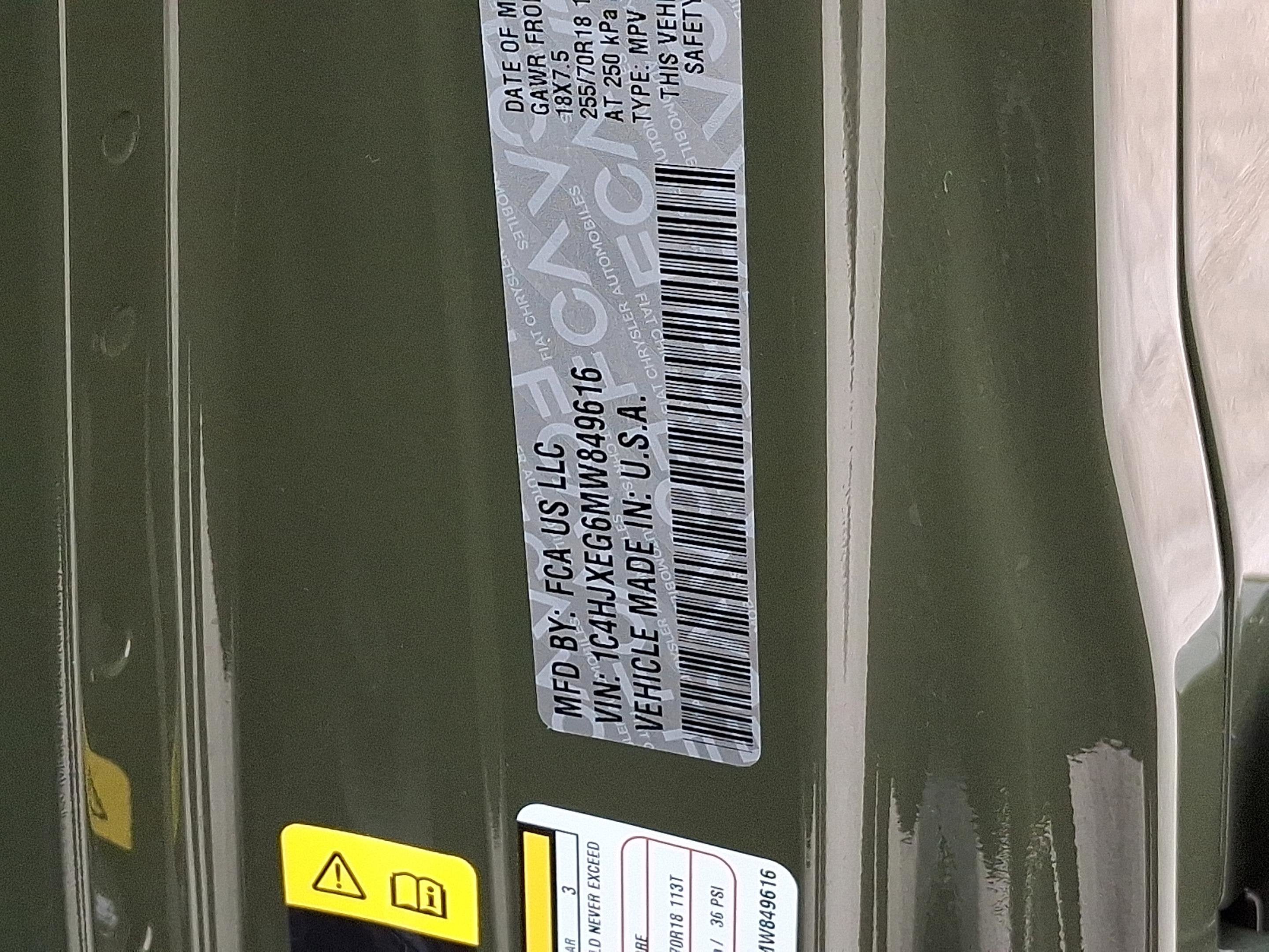 2021 Jeep Wrangler Unlimited Sahara 4x4