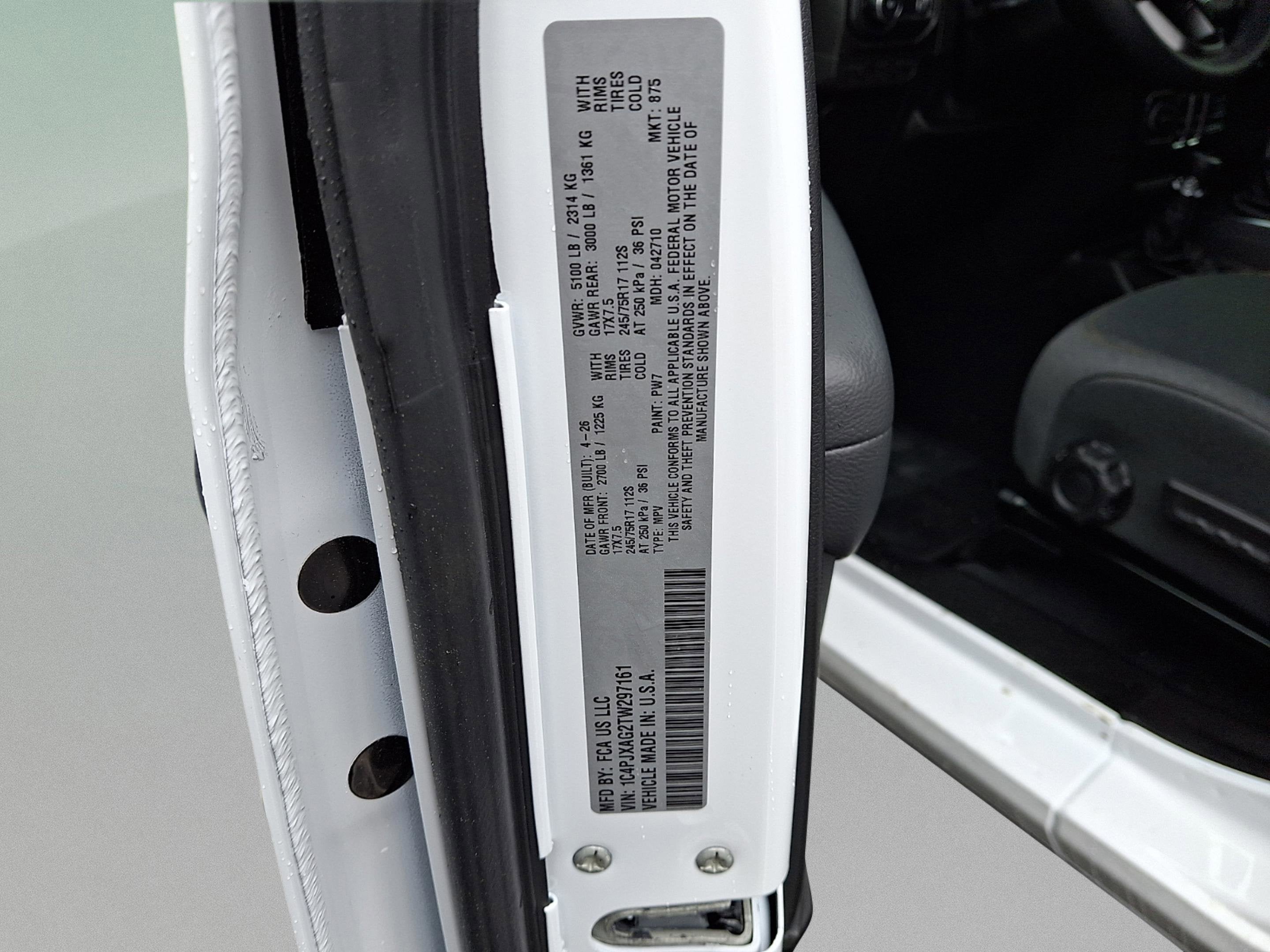 2026 Jeep Wrangler WRANGLER 2-DOOR SPORT
