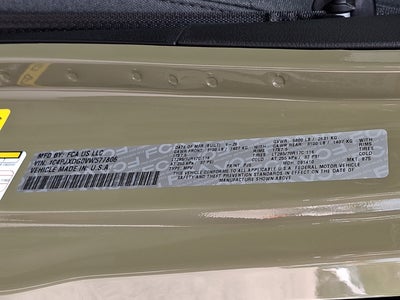 2027 Jeep Wrangler WRANGLER 4-DOOR WILLYS