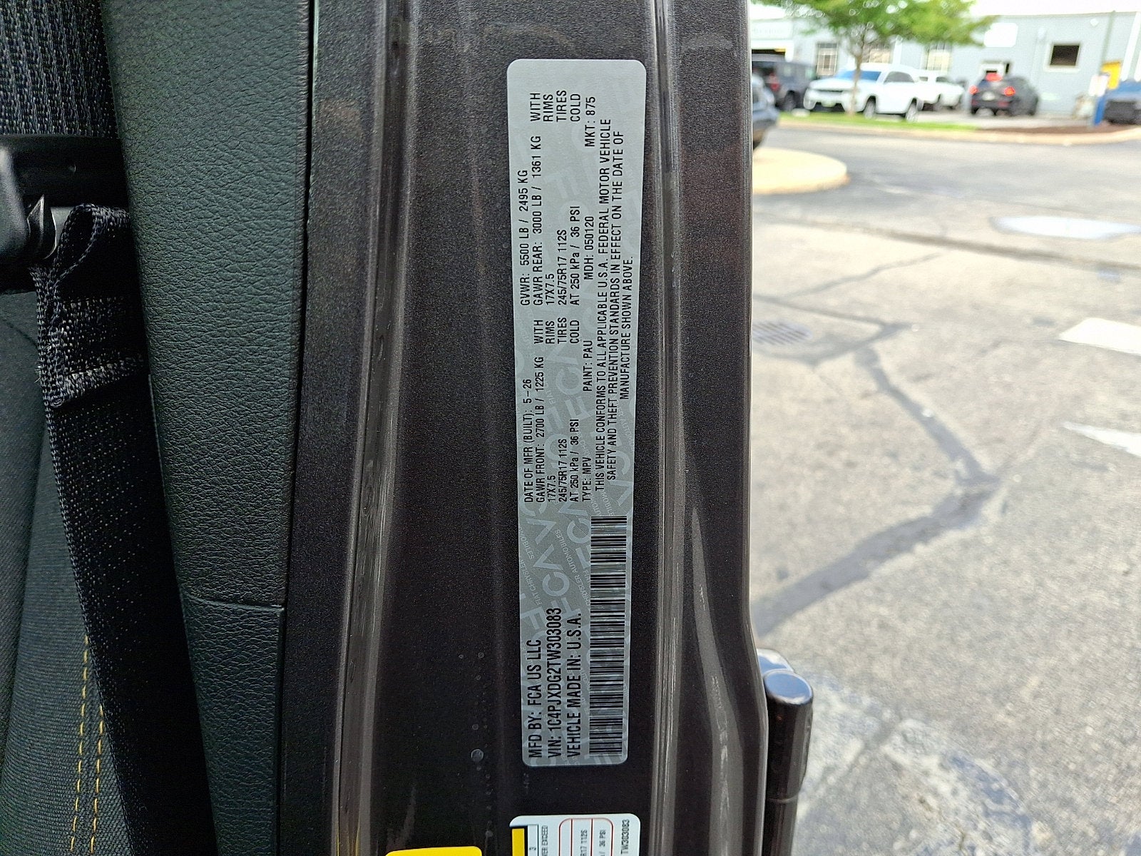 2026 Jeep Wrangler WRANGLER 4-DOOR SPORT S