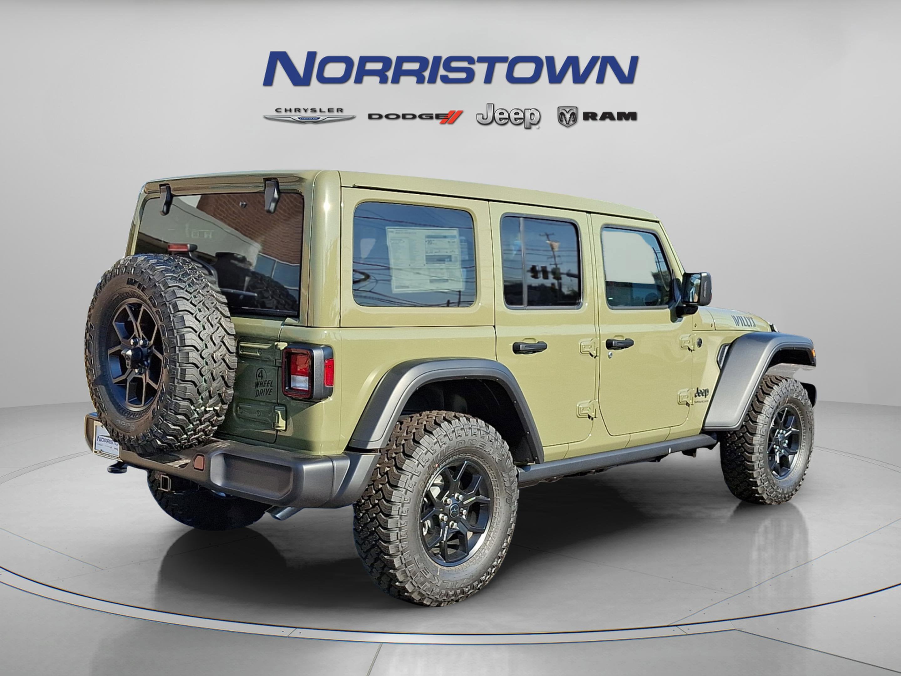 2025 Jeep Wrangler WRANGLER 4-DOOR WILLYS