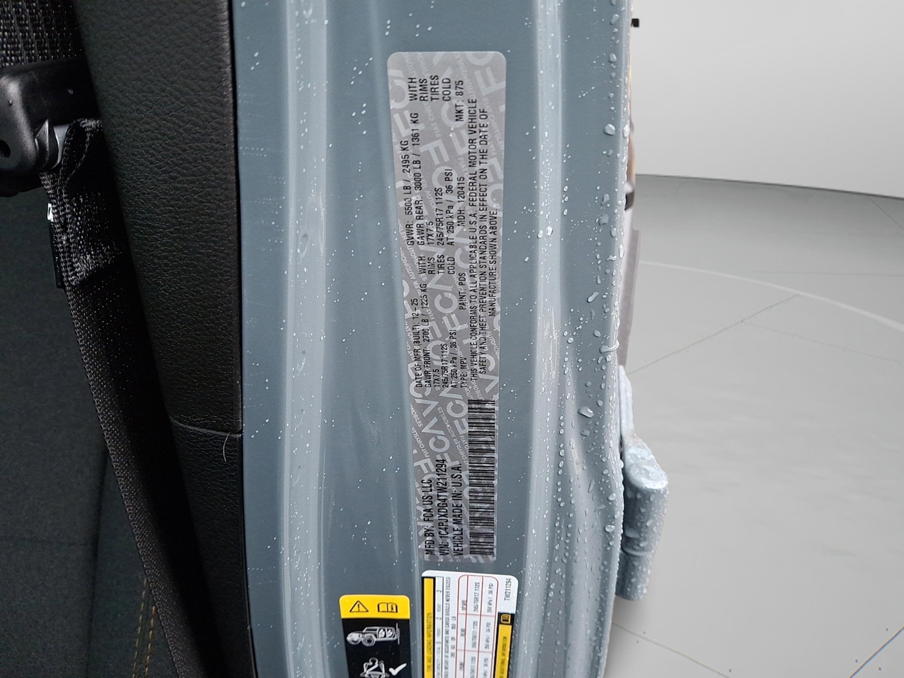 2026 Jeep Wrangler WRANGLER 4-DOOR SPORT S