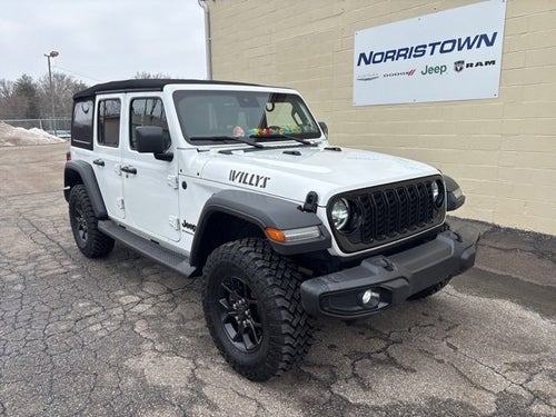 2024 Jeep Wrangler 4-Door Willys 4x4