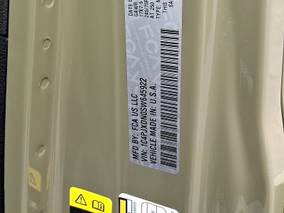 2025 Jeep Wrangler WRANGLER 4-DOOR SPORT S