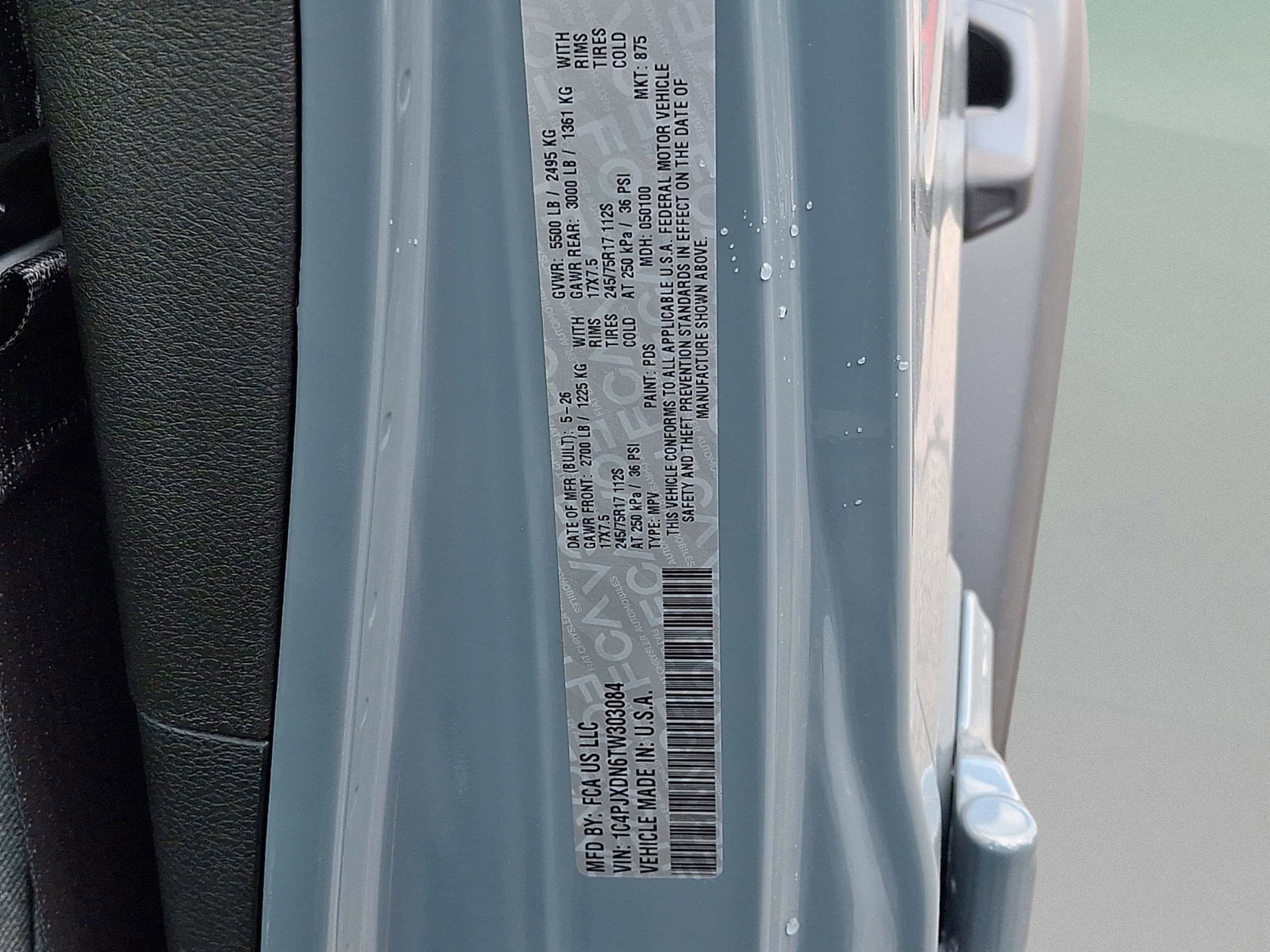 2026 Jeep Wrangler WRANGLER 4-DOOR SPORT