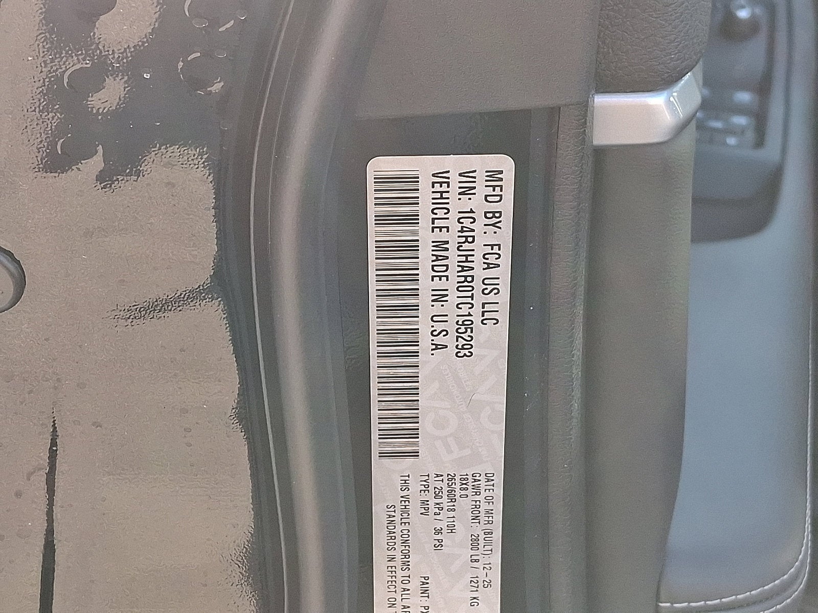 2026 Jeep Grand Cherokee GRAND CHEROKEE ALTITUDE 4X4