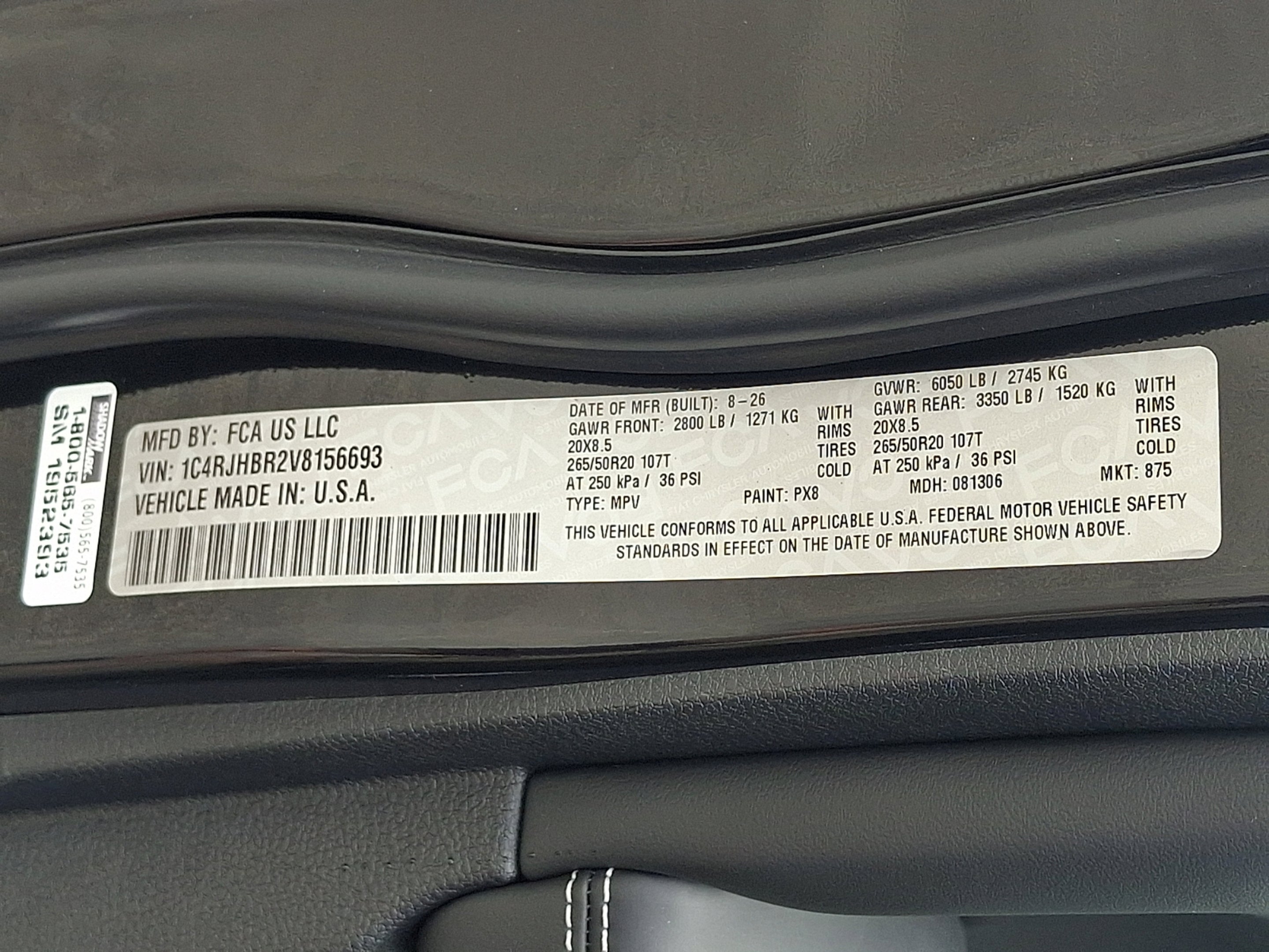 2027 Jeep Grand Cherokee GRAND CHEROKEE LIMITED RESERVE 4X4