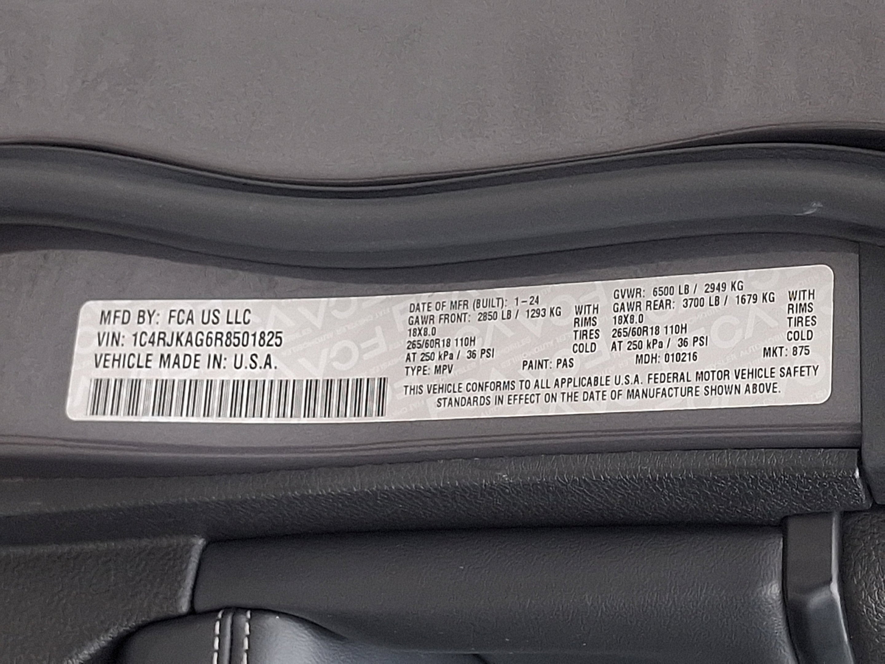 2024 Jeep Grand Cherokee L Altitude X 4x4