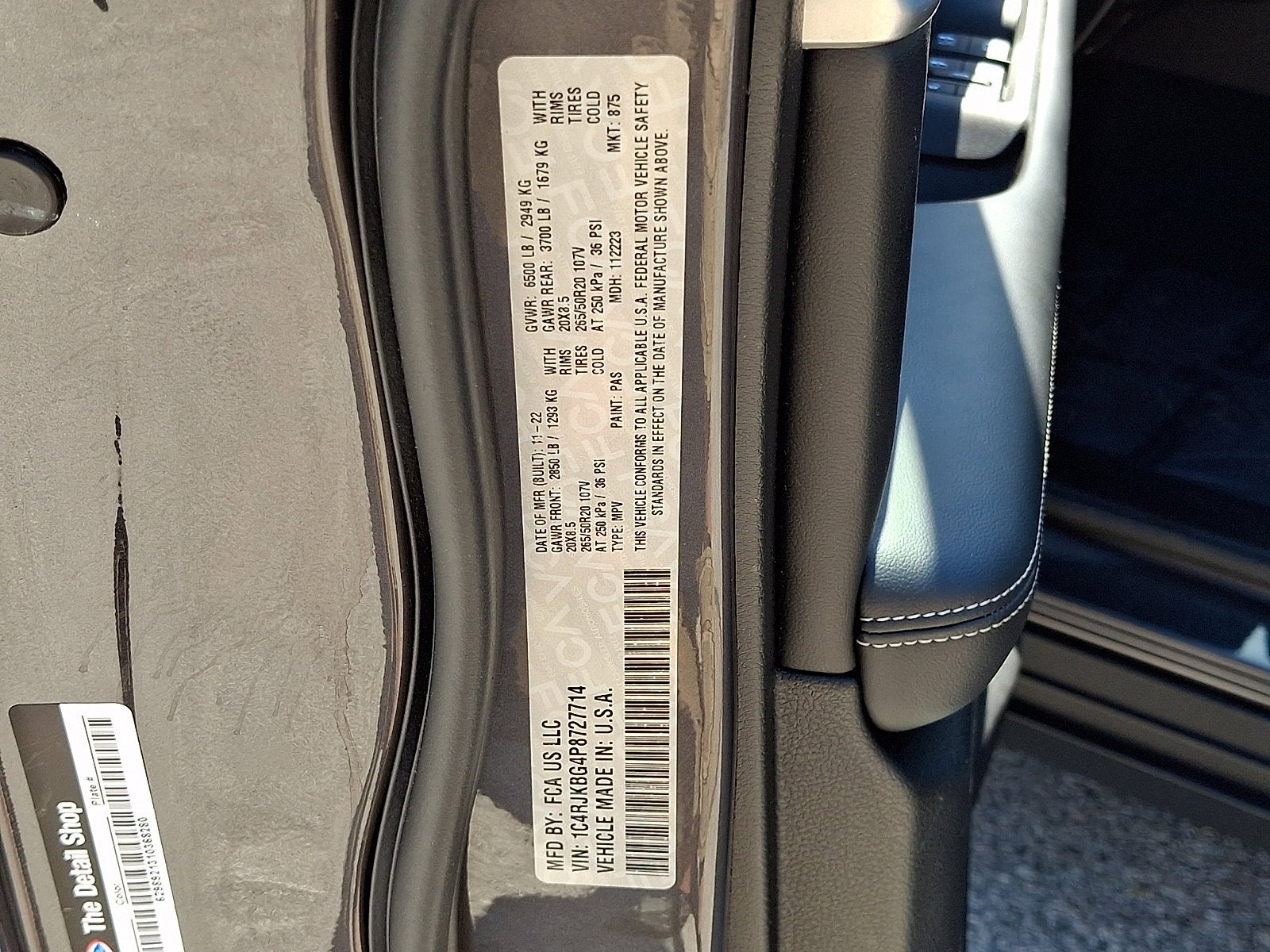 2023 Jeep Grand Cherokee L Limited 4x4