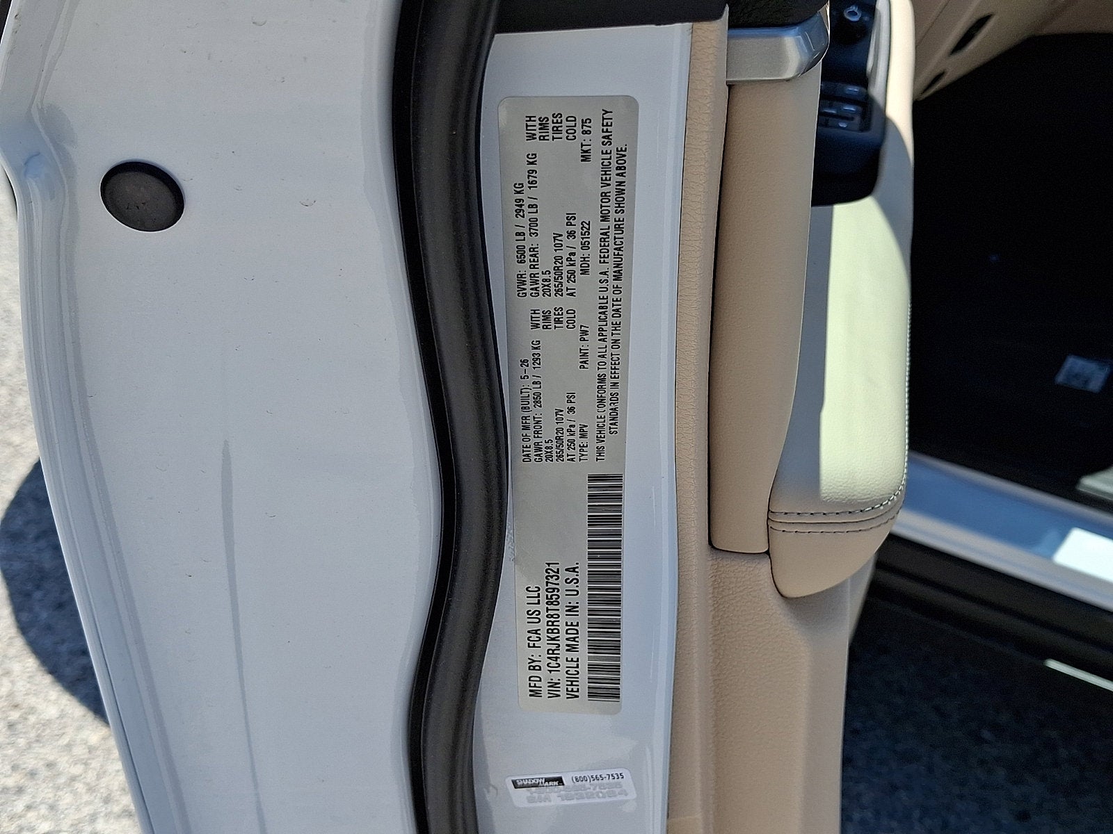2026 Jeep Grand Cherokee GRAND CHEROKEE L LIMITED 4X4