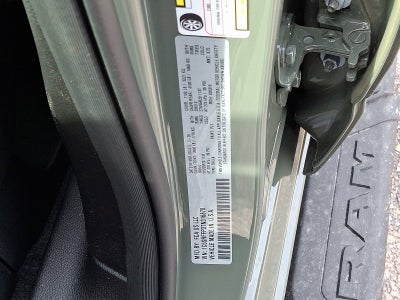 2026 RAM Ram 1500 RAM 1500 BIG HORN CREW CAB 4X4 5'7' BOX