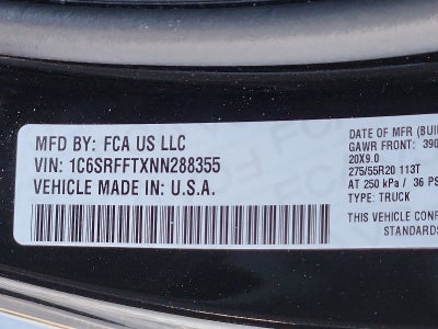 2022 RAM 1500 Big Horn Crew Cab 4x4 5'7' Box