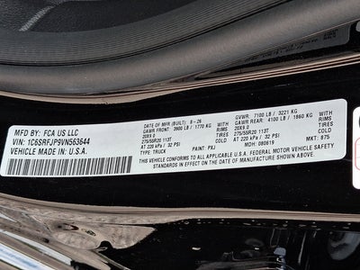 2027 RAM Ram 1500 RAM 1500 LARAMIE CREW CAB 4X4 5'7' BOX