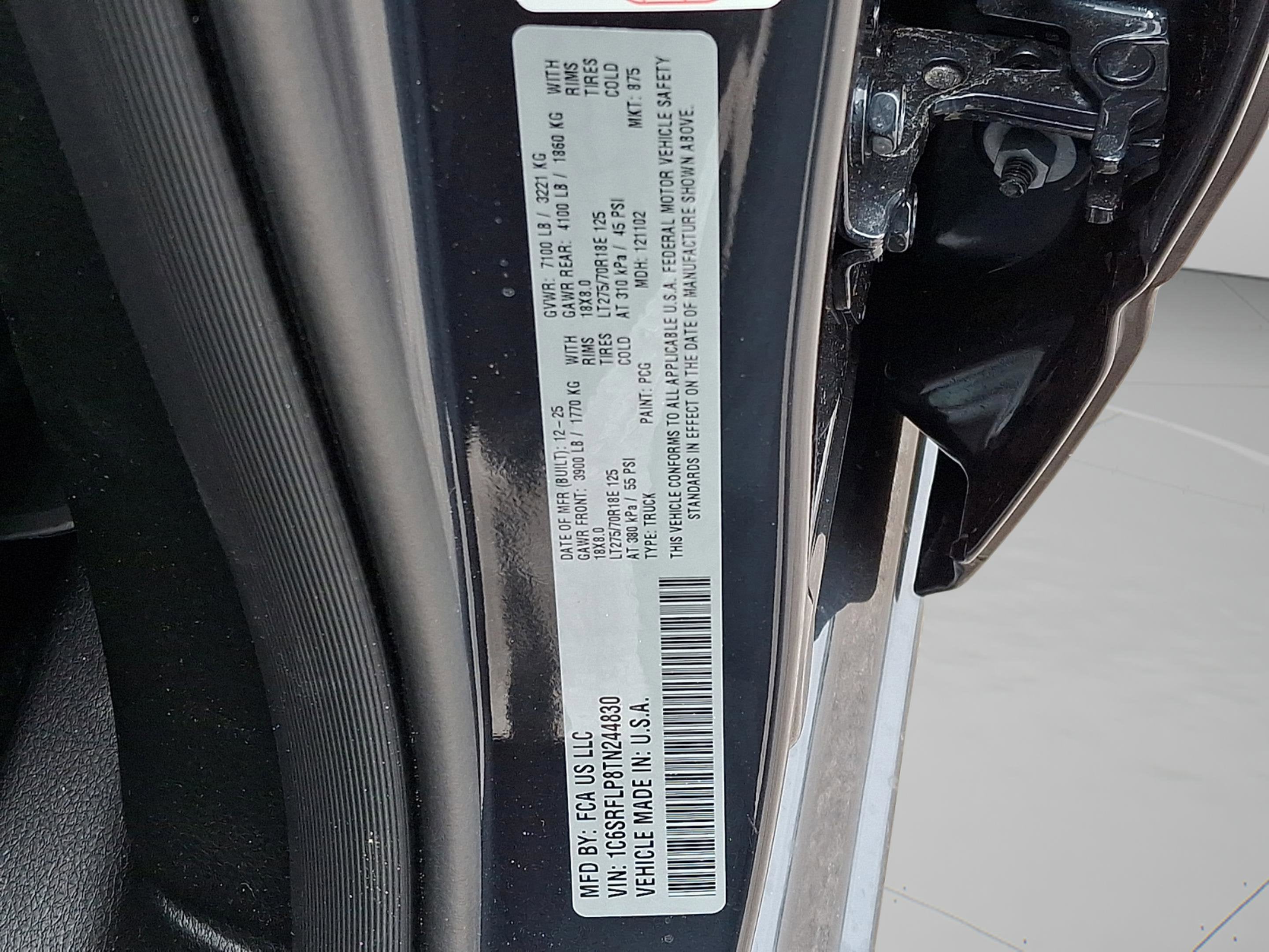 2026 RAM Ram 1500 RAM 1500 REBEL CREW CAB 4X4 5'7' BOX