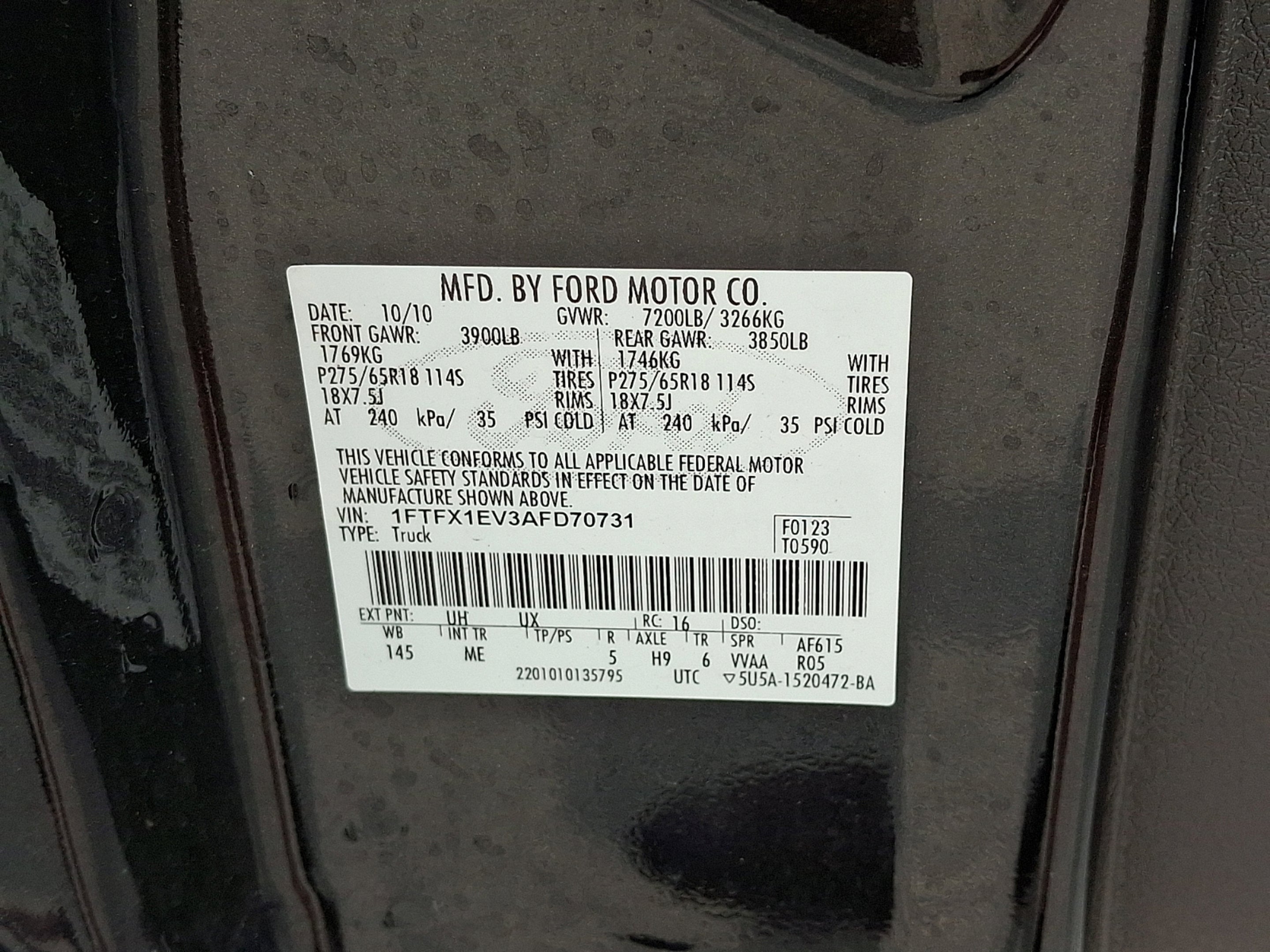 2010 Ford F-150 XLT