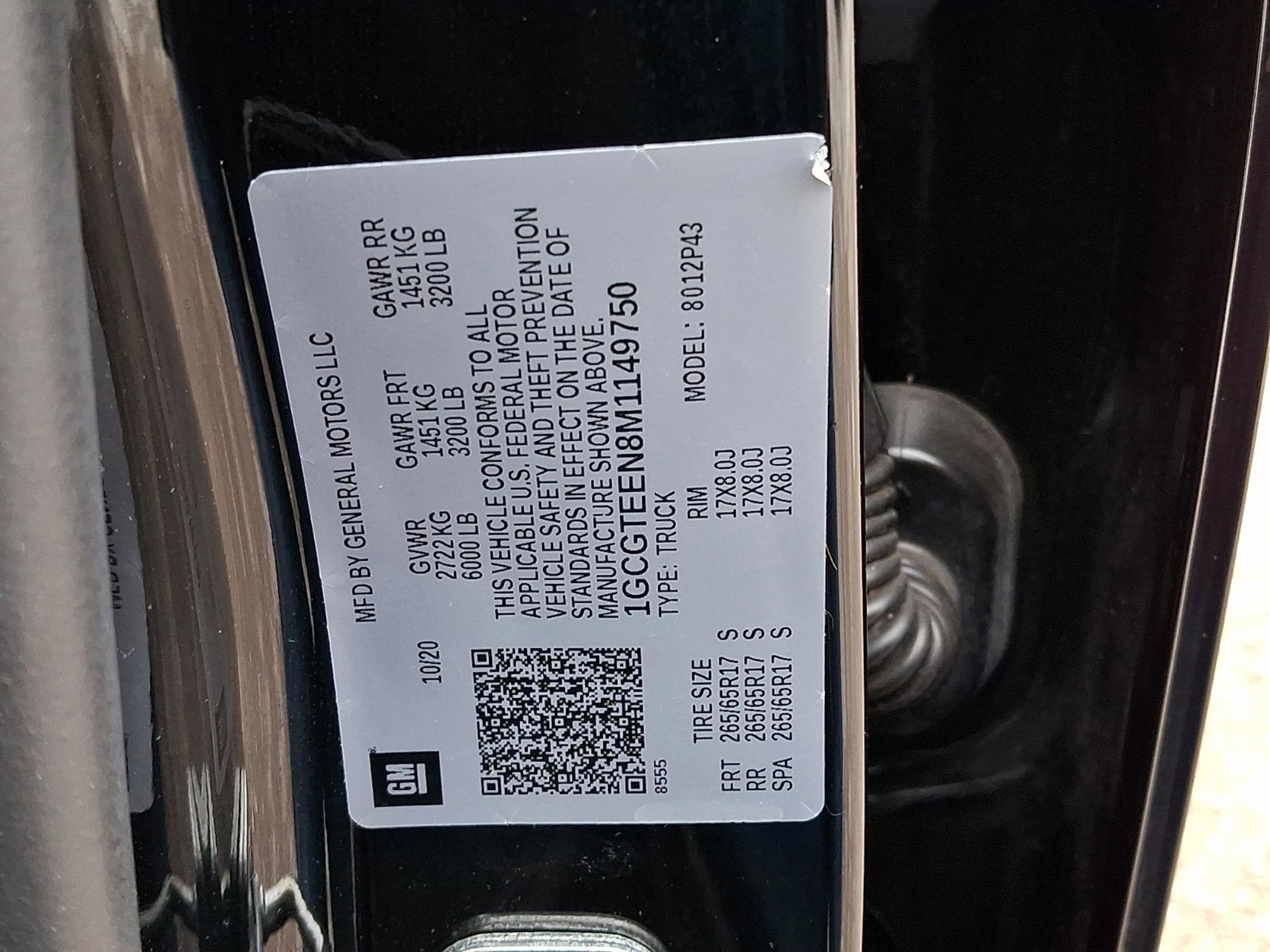 2021 Chevrolet Colorado 4WD ZR2