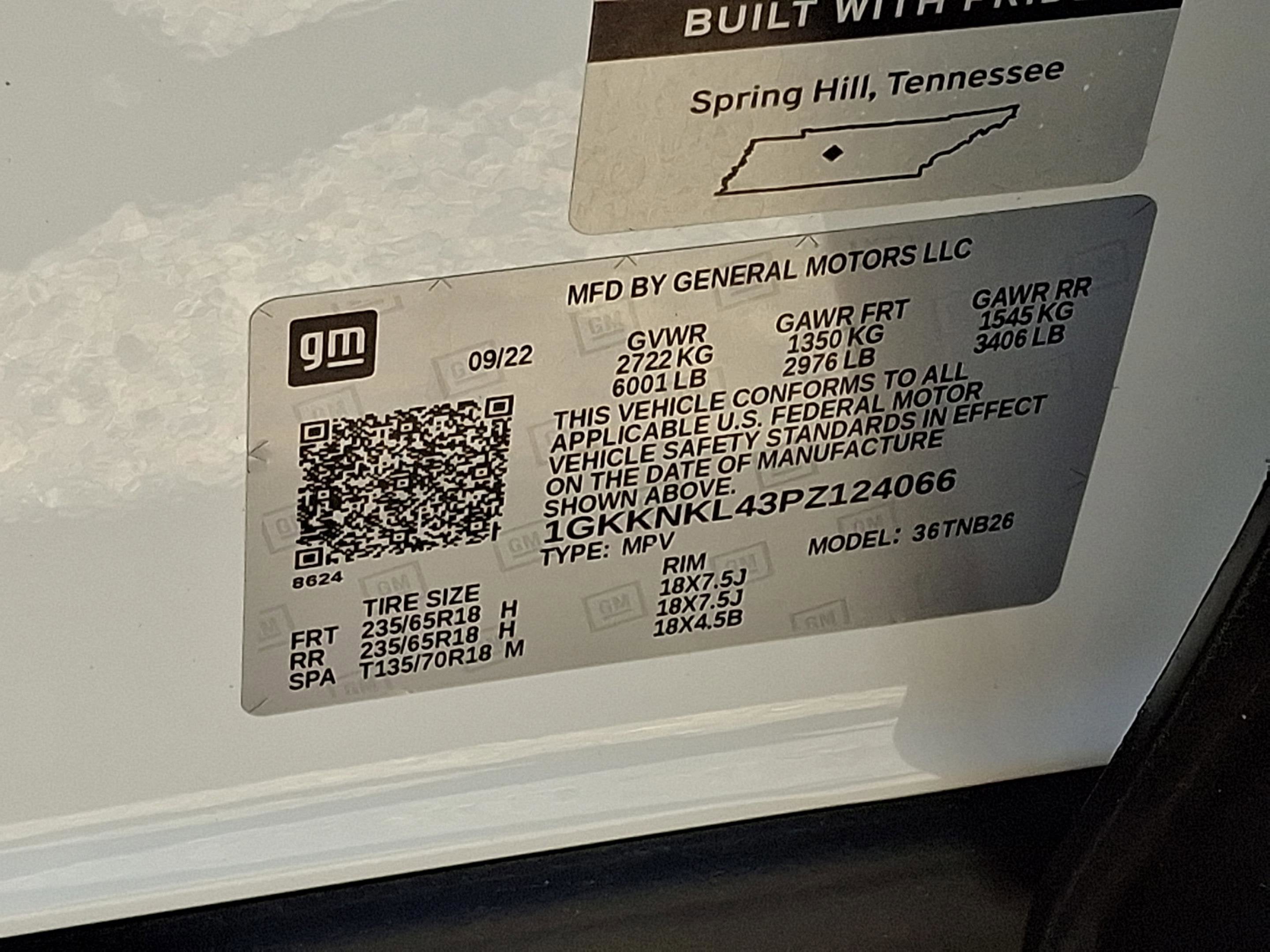 2023 GMC Acadia FWD SLE