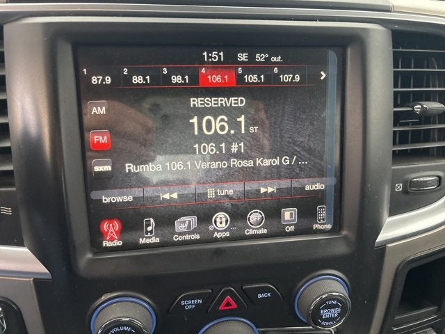 2017 RAM 1500 Big Horn Crew Cab 4x4 5'7' Box