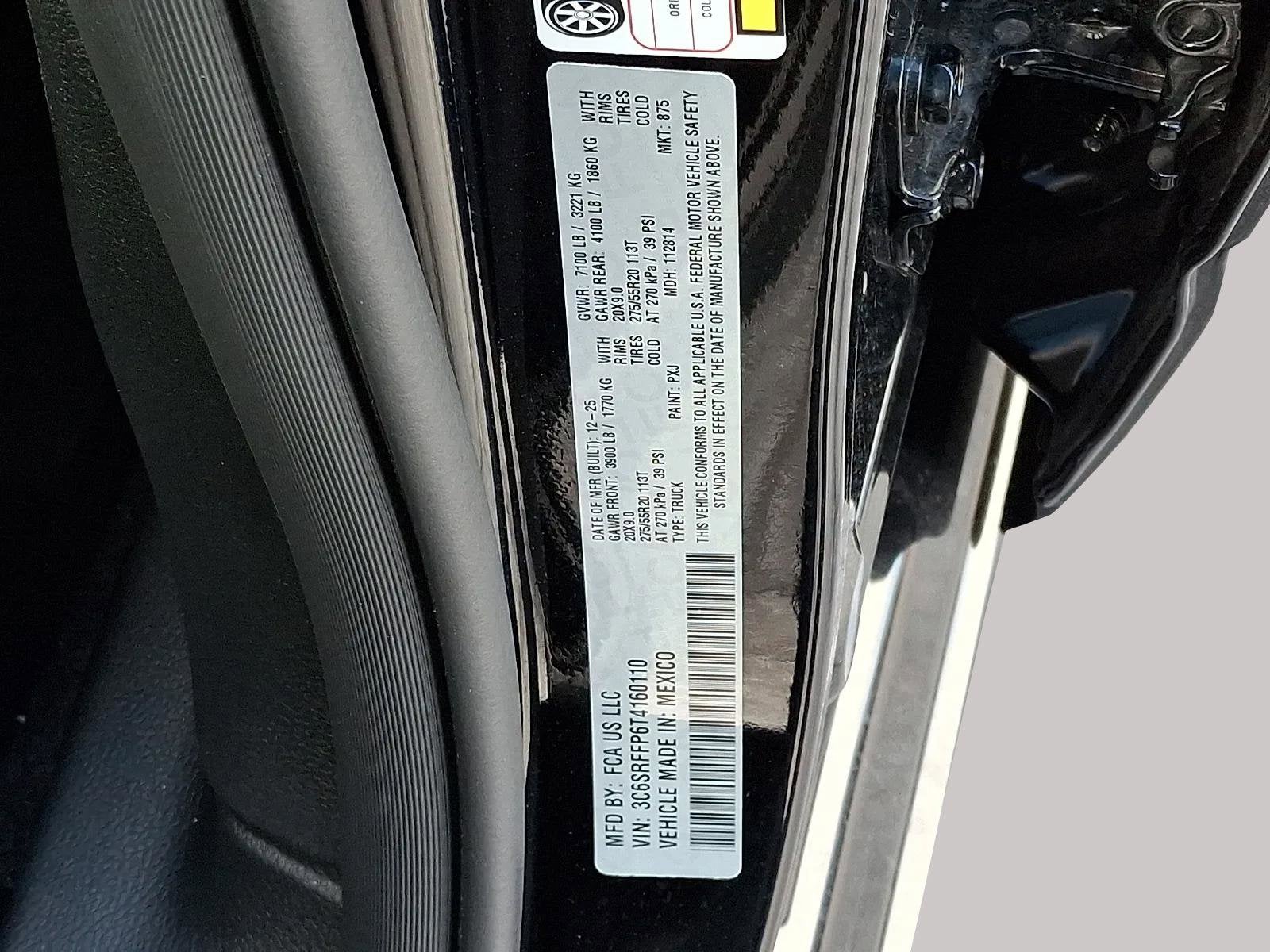 2026 RAM Ram 1500 RAM 1500 BIG HORN CREW CAB 4X4 5'7' BOX