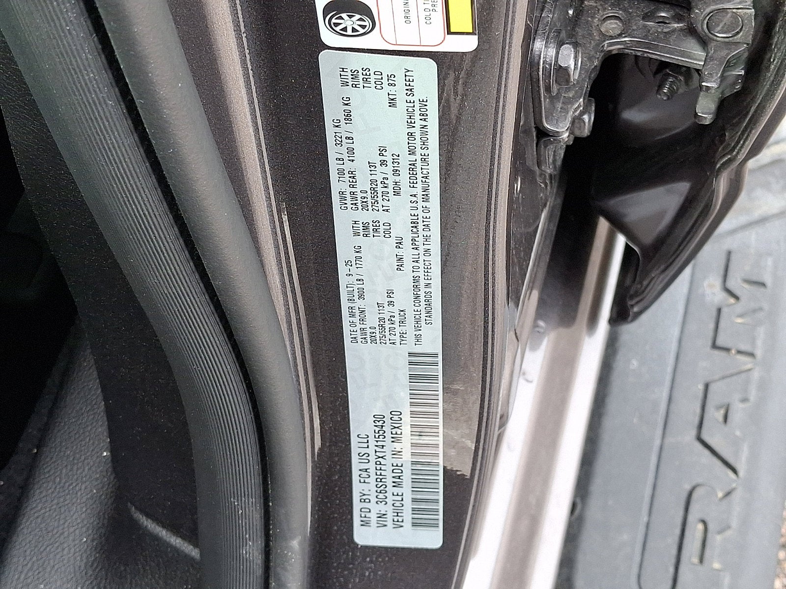 2026 RAM Ram 1500 RAM 1500 BIG HORN CREW CAB 4X4 5'7' BOX