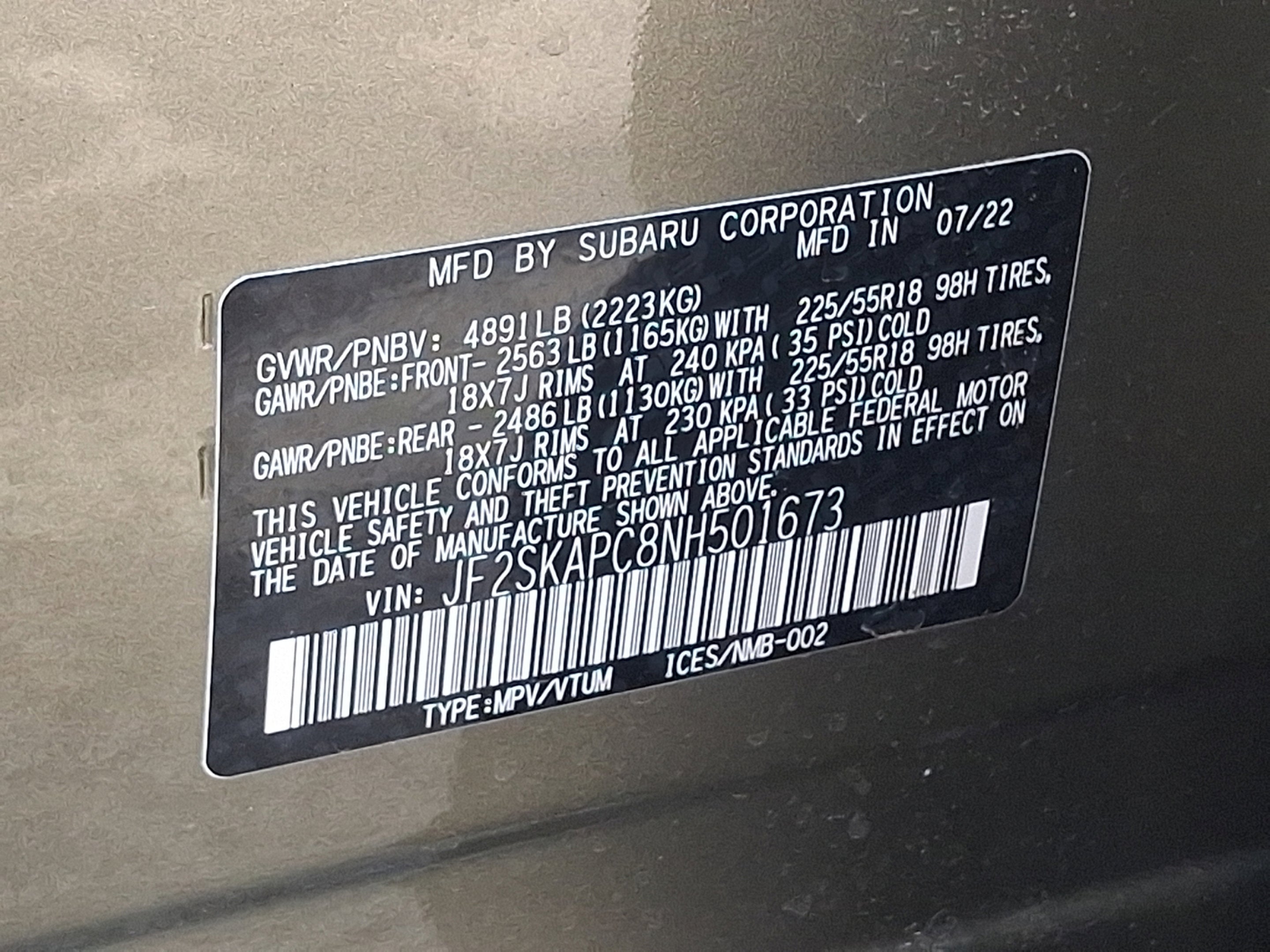 2022 Subaru Forester Limited