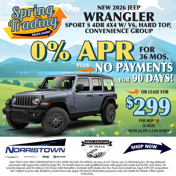 NEW 2026 JEEP WRANGLER