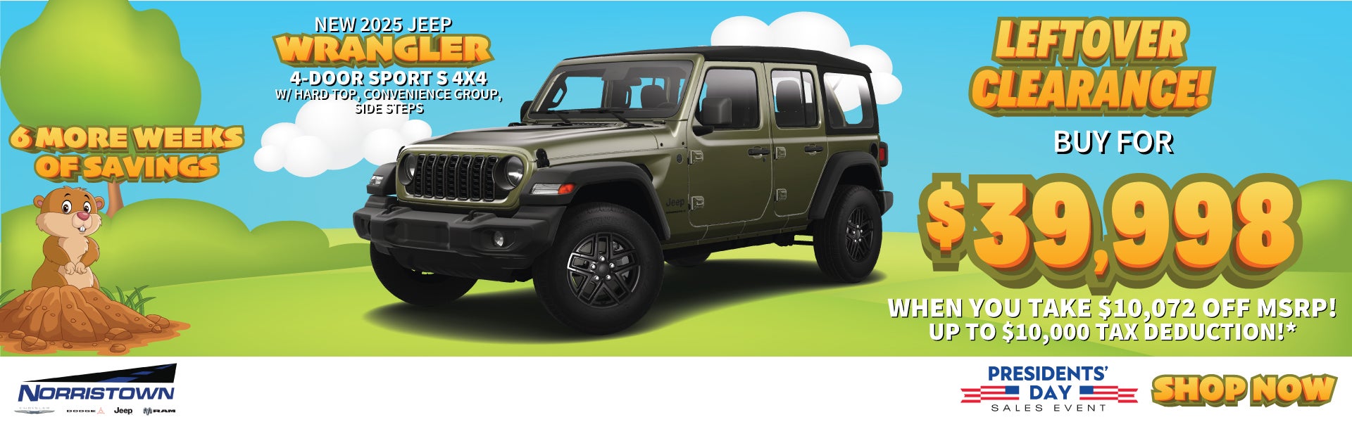 NEW 2025 JEEP WRANGLER