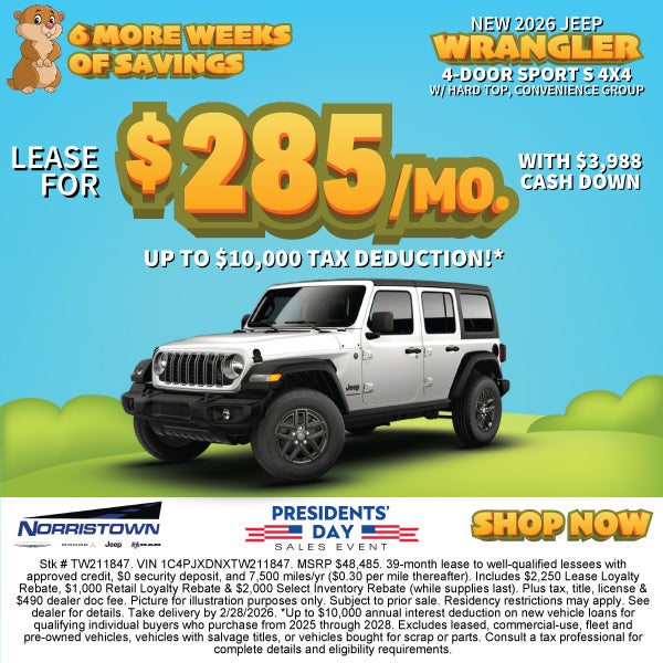 NEW 2026 JEEP WRANGLER
