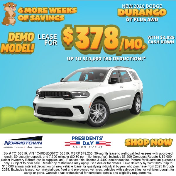 NEW 2026 DODGE DURANGO