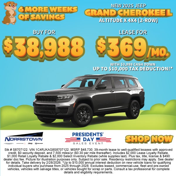 NEW 2025 JEEP GRAND CHEROKEE