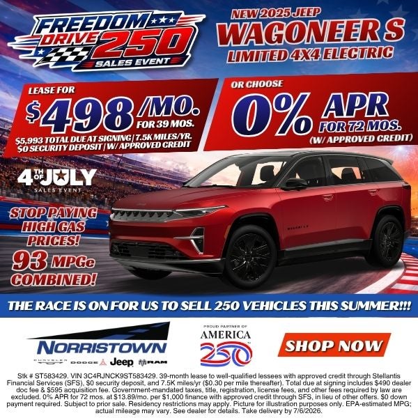 NEW 2025 WAGONEER S