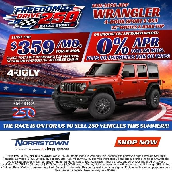 NEW 2026 JEEP WRANGLER