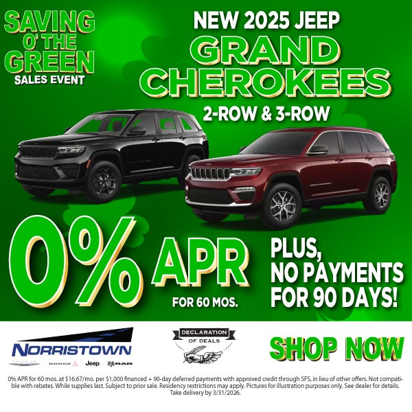 NEW 2025 JEEP GRAND CHEROKEES