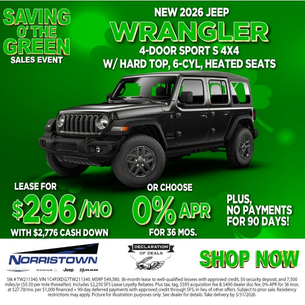 NEW 2026 JEEP WRANGLER