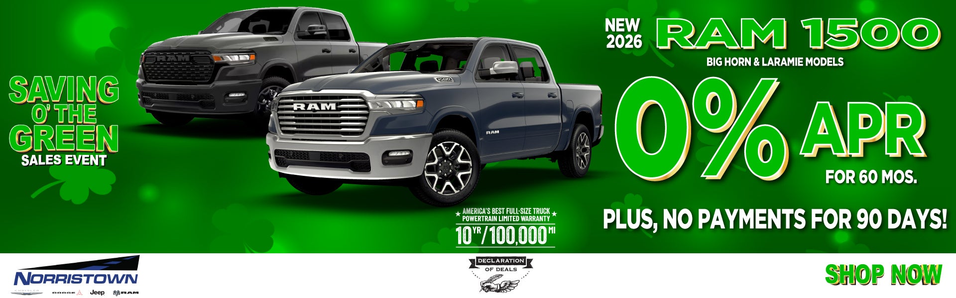 NEW 2026 RAM 1500s