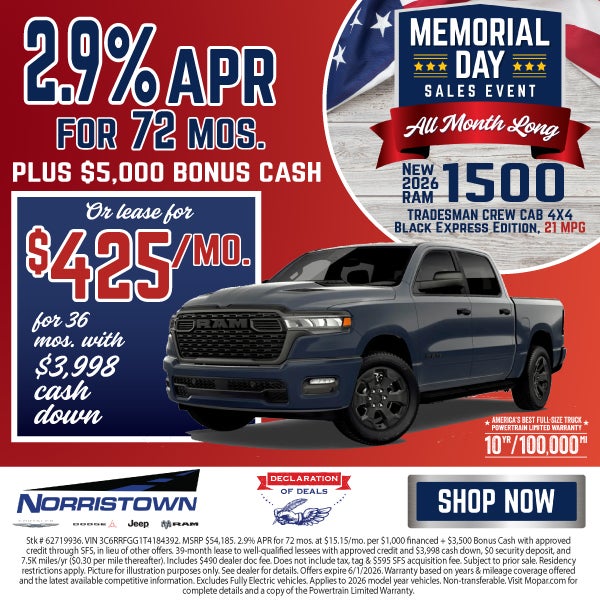 NEW 2026 RAM 1500