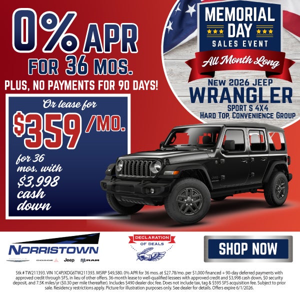 NEW 2026 JEEP WRANGLER