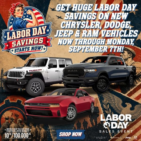 LABOR DAY SAVINGS STARTS NOW