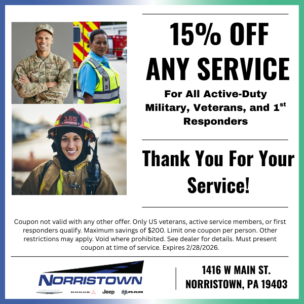 Military, Veterans, and 1st Responders