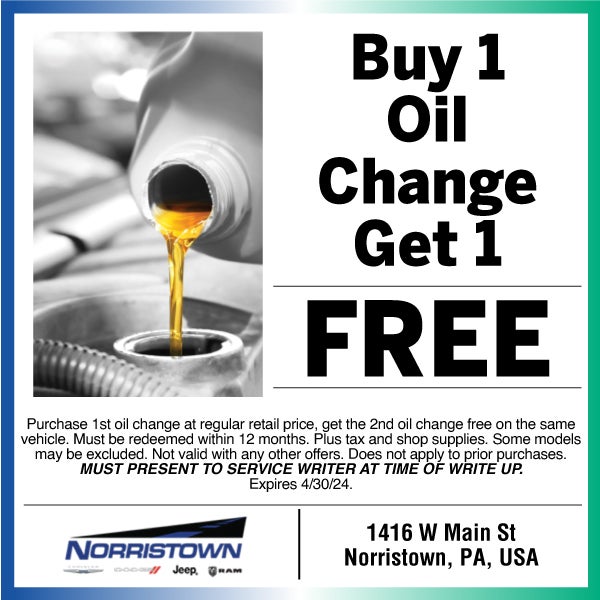 BOGO Oil Change