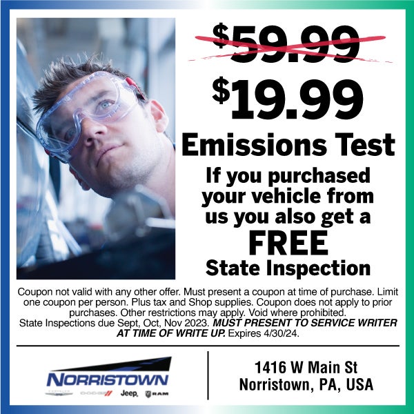 Emissions Test